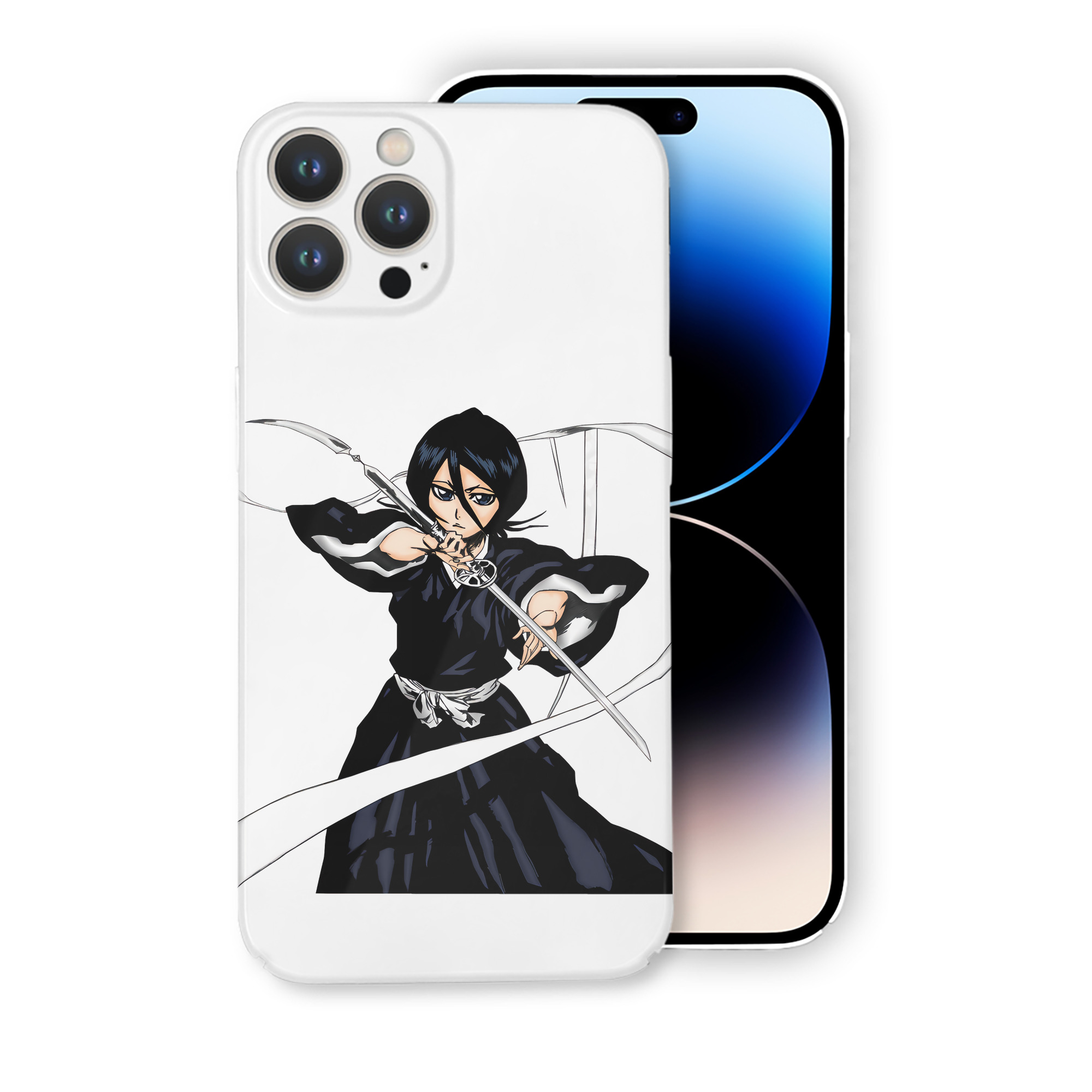 （画像用） ブリーチ 朽木ルキア BLEACH Kuchiki Rukia 【iPhone 14シリーズ対応】ハードケース